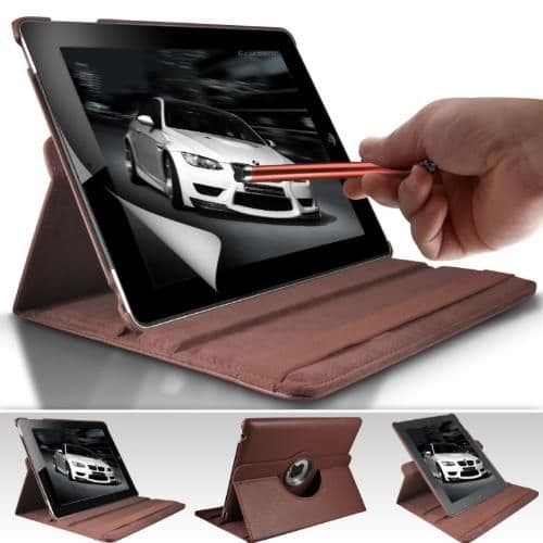 iPad 2 3 4 - 360 Degree Rotating Case Stand